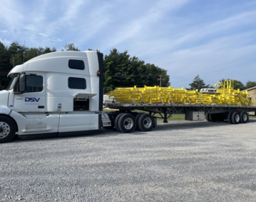 C and M Fab trailer load.